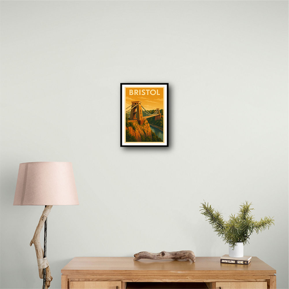 Bristol Travel Poster 2 Wall Art Bristol Travel Poster 2 Wall Art