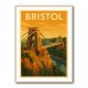 Bristol Travel Poster 2 Wall Art Bristol Travel Poster 2 Wall Art