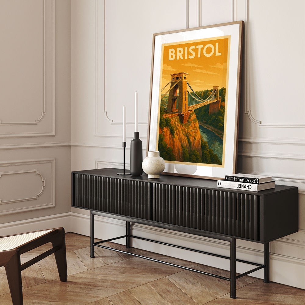 Bristol Travel Poster 2 Wall Art Bristol Travel Poster 2 Wall Art