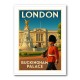 Buckingham Palace London Travel Poster Wall Art Buckingham Palace London Travel Poster Wall Art