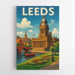 Cambridge Travel Poster 1 Wall Art