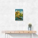 Cambridge Travel Poster Wall Art Cambridge Travel Poster Wall Art