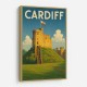 Cardiff Castle Poster 2 Wall Art Cardiff Castle Poster 2 Wall Art