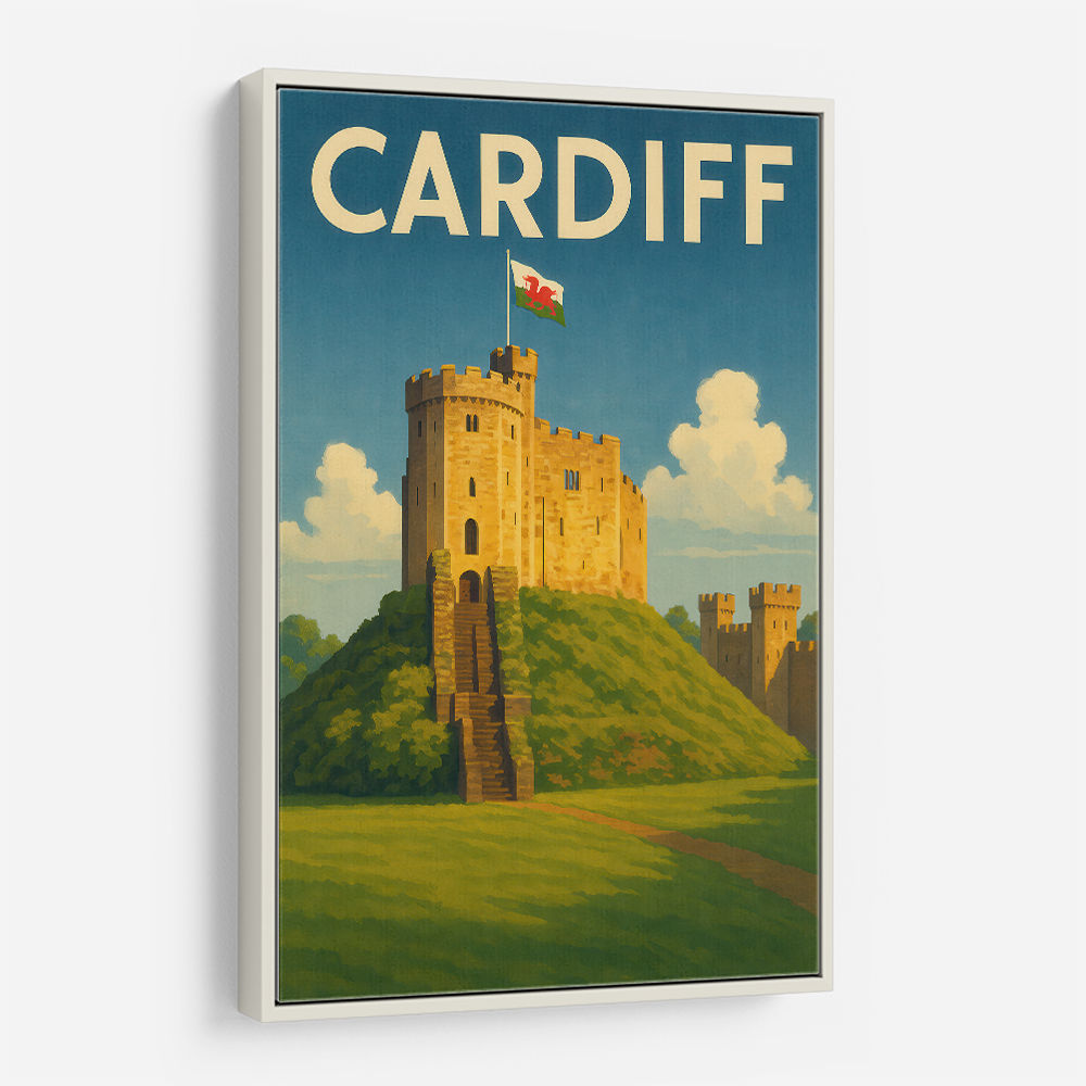 Cardiff Castle Poster 2 Wall Art Cardiff Castle Poster 2 Wall Art