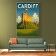 Cardiff Castle Poster 2 Wall Art Cardiff Castle Poster 2 Wall Art