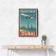 Emirates Dubai Travel Poster 1 Wall Art Emirates Dubai Travel Poster 1 Wall Art