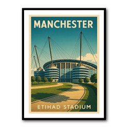 Etihad Stadium Manchester Wall Art