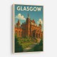 Glasgow Kelvingrove Art Travel Poster Wall Art Glasgow Kelvingrove Art Travel Poster Wall Art