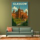 Glasgow Kelvingrove Art Travel Poster Wall Art Glasgow Kelvingrove Art Travel Poster Wall Art