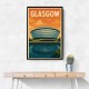 Glasgow SSE Hydro Travel Poster Wall Art Glasgow SSE Hydro Travel Poster Wall Art