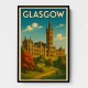 Glasgow Travel Poster Wall Art
