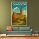 Glasgow Travel Poster Wall Art