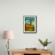 Glasgow Travel Poster Wall Art