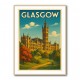 Glasgow Travel Poster Wall Art
