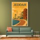 Jeddah Saudi Arabia Travel Poster 1 Wall Art Jeddah Saudi Arabia Travel Poster 1 Wall Art