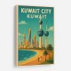 Kuwait Travel Poster Wall Art Kuwait Travel Poster Wall Art