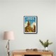 Leeds Travel Poster Wall Art