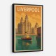 Liverpool Travel Poster Wall Art Liverpool Travel Poster Wall Art