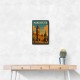 Manchester Travel Poster Wall Art