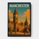 Manchester Travel Poster Wall Art