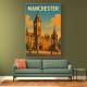 Manchester Travel Poster Wall Art