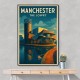Manchester's Lowry Travel Poster Wall Art