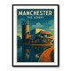 Manchester's Lowry Travel Poster Wall Art