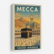 Mecca Saudi Arabia Travel Poster 1 Wall Art Mecca Saudi Arabia Travel Poster 1 Wall Art