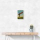 Newcastle Angel Of The North Travel Poster 1 Wall Art