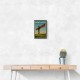 Newcastle Angel Of The North Travel Poster 1 Wall Art