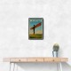 Newcastle Angel Of The North Travel Poster 1 Wall Art