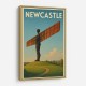 Newcastle Angel Of The North Travel Poster 1 Wall Art