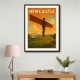 Newcastle Angel Of The North Travel Poster Wall Art