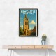 Newcastle Travel Poster 2 Wall Art