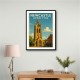 Newcastle Travel Poster 2 Wall Art