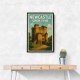 Newcastle Travel Poster 4 Wall Art