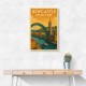 Newcastle Travel Poster Wall Art