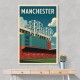 Old Trafford Manchester Poster 2 Wall Art Old Trafford Manchester Poster 2 Wall Art