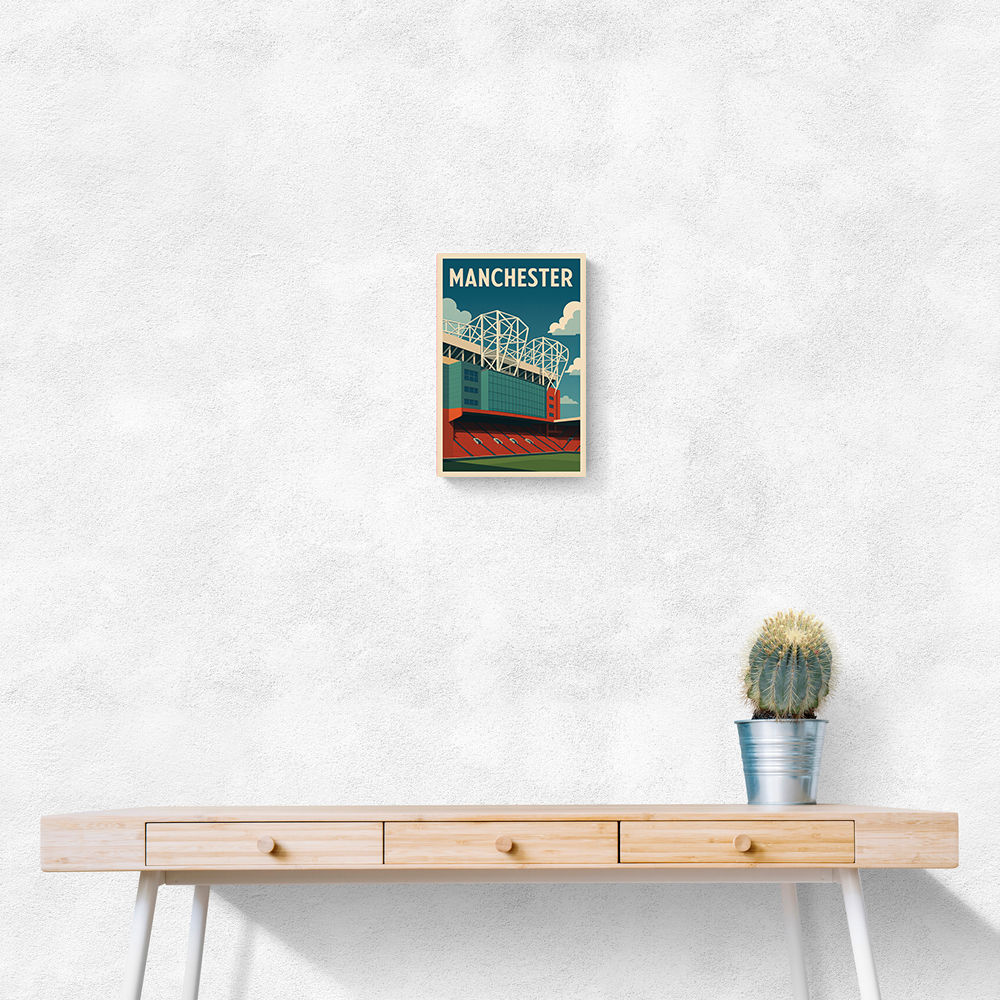 Old Trafford Manchester Poster 2 Wall Art Old Trafford Manchester Poster 2 Wall Art