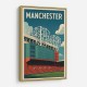Old Trafford Manchester Poster 2 Wall Art Old Trafford Manchester Poster 2 Wall Art