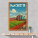 Old Trafford Manchester Poster Wall Art Old Trafford Manchester Poster Wall Art