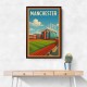 Old Trafford Manchester Poster Wall Art Old Trafford Manchester Poster Wall Art