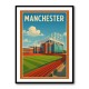 Old Trafford Manchester Poster Wall Art Old Trafford Manchester Poster Wall Art