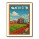 Old Trafford Manchester Poster Wall Art Old Trafford Manchester Poster Wall Art