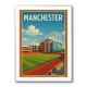 Old Trafford Manchester Poster Wall Art Old Trafford Manchester Poster Wall Art