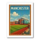 Old Trafford Manchester Poster Wall Art Old Trafford Manchester Poster Wall Art