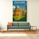 Oxford Travel Poster Wall Art