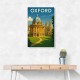 Oxford Travel Poster Wall Art