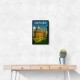 Oxford Travel Poster Wall Art