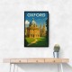 Oxford Travel Poster Wall Art